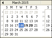 Schedule (dates)